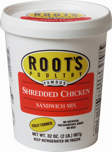 shredded chicken